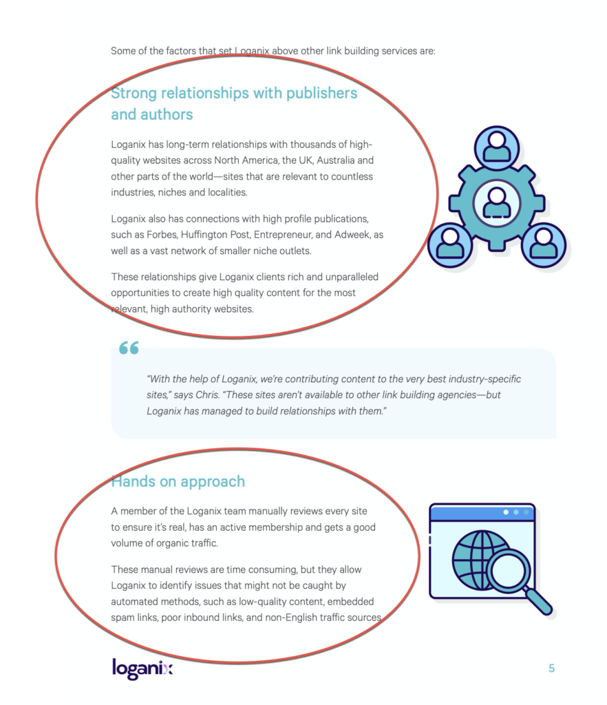 Narrative case study - solutions section