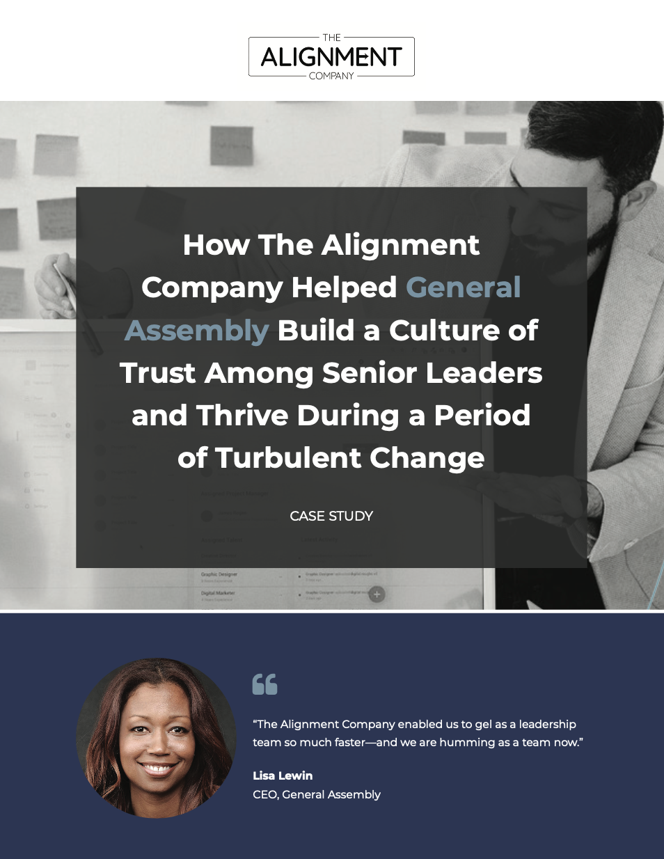 The Alignment Company - General Assembly - snapshot cover page